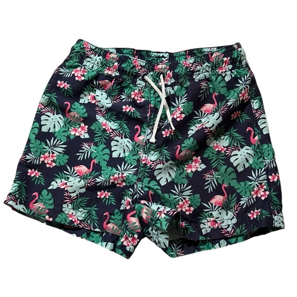 Janie & Jack 3t Flamingo Summer Swim Shorts - Picture 1 of 5